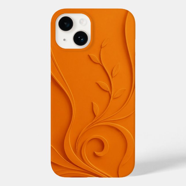 Coques Case-Mate iPhone Fleur Abstrait Élégant (Verso)