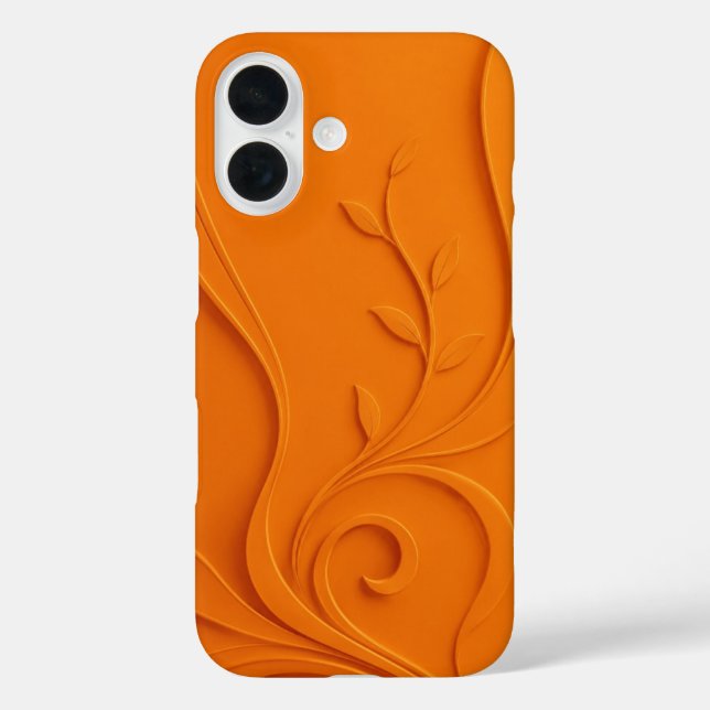 Coques Case-Mate iPhone Fleur Abstrait Élégant (Verso)