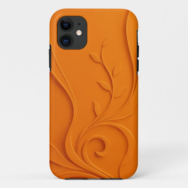 Coques Case-Mate iPhone Fleur Abstrait Élégant (Dos)
