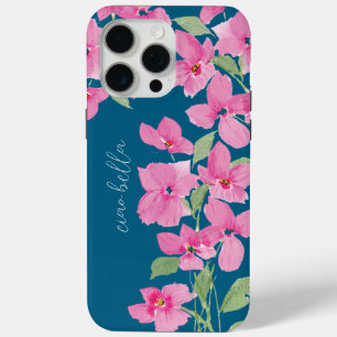 Coque Case-Mate iPhone Fleur aquarelle rose