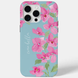 Coque Case-Mate iPhone Fleur aquarelle rose