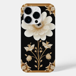 Coque Case-Mate iPhone Fleur Blanche Élégante