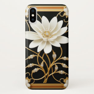 Case-Mate iPhone Case Fleur Blanche Luxueuse