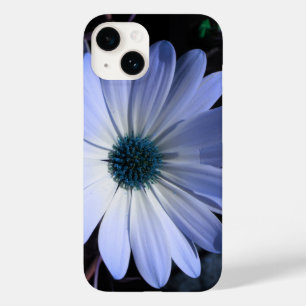 Coque Pour iPhone 14 Fleur bleu marguerite