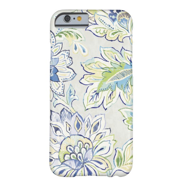 Coques Case-Mate iPhone Fleur bleue de Bohème (Dos)