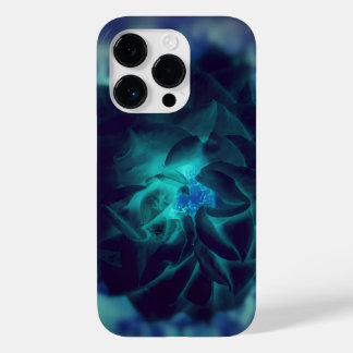 Coque Case-Mate iPhone Fleur bleue profonde