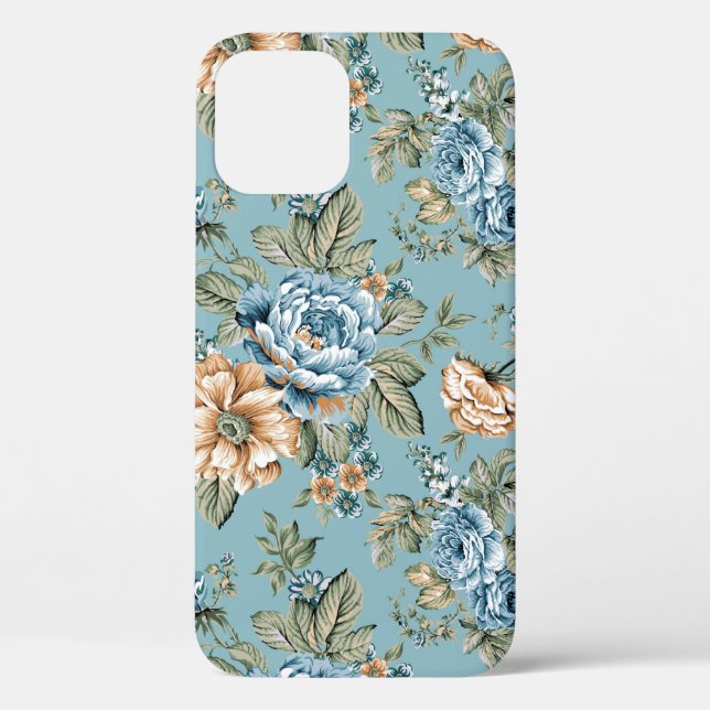 Coques Case-Mate iPhone Fleur botanique d'aquarelle sans couleur (Verso)