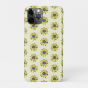 Case-Mate iPhone Case Fleur Brown de tournesol Jaune Motif