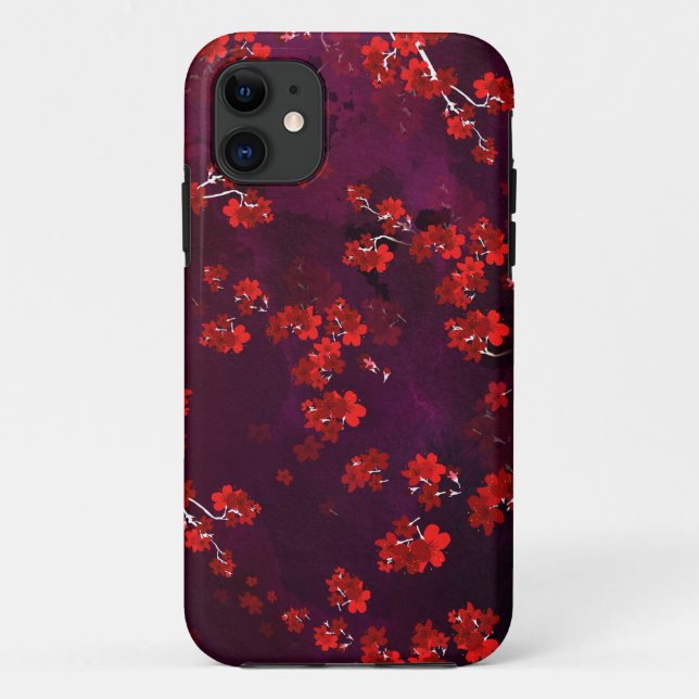 Coques Case-Mate iPhone Fleur cerise 3 (Dos)