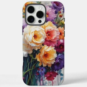Coque iPhone 16 Pro Max Fleur dans le cadeau Style : Floral Vibrant pour u
