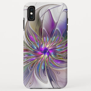 Case-Mate iPhone Case Fleur d'art fractal abstrait énergique et coloré