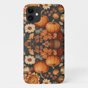 Case-Mate iPhone Case Fleur d'automne Citrouille cadeau d'Halloween