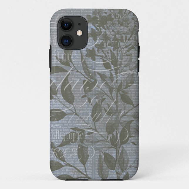 Coques Case-Mate iPhone Fleur de Bleu I (Dos)