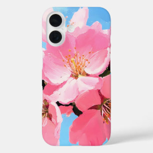 Coque Pour iPhone 16 Fleur de cerisier
