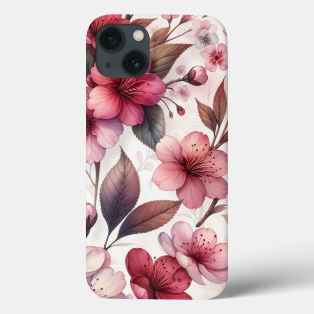 Coques Case-Mate iPhone Fleur de Cerisier (Verso)