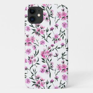 Case-Mate iPhone Case Fleur de cerisier blanc sur blanc
