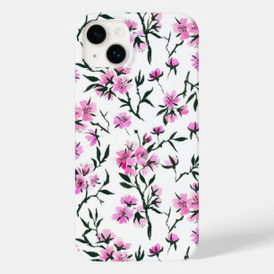 Coque Case-Mate iPhone Fleur de cerisier blanc sur blanc