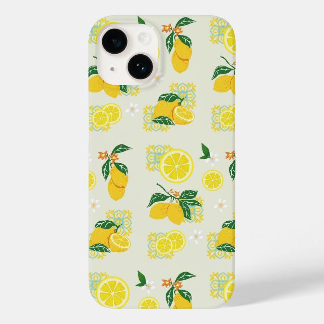 Coques Case-Mate iPhone Fleur de Citron (Verso)