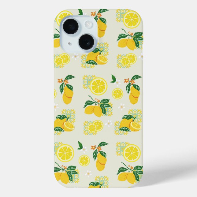 Coques Case-Mate iPhone Fleur de Citron (Verso)