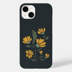 Coque Case-Mate iPhone Fleur de Cosmos Jaune Beauté simple