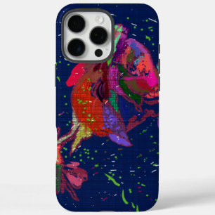 Coque iPhone 16 Pro Max Fleur de couleur phénomène