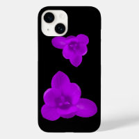 Fleur de crocus pourpre