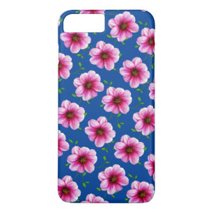 Coque iPhone 7 Plus Fleur de dahlia de rose de jardin sur toute