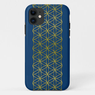 Coque iPhone 11 Fleur de DES Lebens de la vie/Blume - encadrez