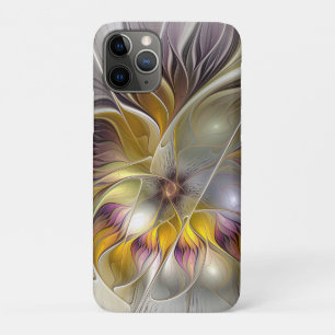 Case-Mate iPhone Case Fleur de fantaisie fractale moderne couleur abstra