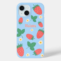 Fleur de fraise mini personnalisée