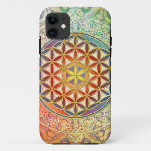Coques Pour iPhone Fleur de la vie - Ornement I