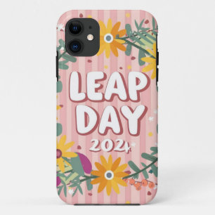 Case-Mate iPhone Case Fleur de l'heure Leap jour : Une fête florale