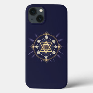 Case-Mate iPhone Case Fleur de l'Infini — Géométrie Sacrée Céleste