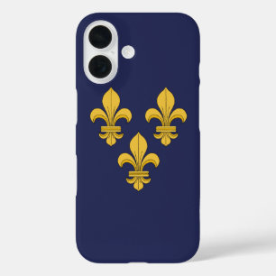 Coque Pour iPhone 16 Fleur de lis
