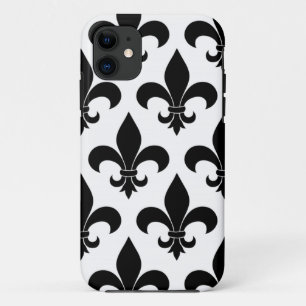 Coque iPhone 11 Fleur de lis Motif