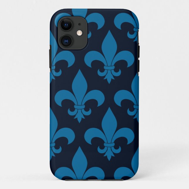 Coques Case-Mate iPhone Fleur de lis Motif Classic (Dos)