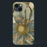 iPhone 13 Case Fleur de Lotus Bleu sur Arrière - plan Tan avec éc<br><div class="desc">Une belle fleur de lotus bleu en pleine floraison est au centre de cette pièce. Le centre jaune est presque hypnotisant dans sa gloire. Ajoutez un peu d'élégance à votre maison avec cette impression !</div>
