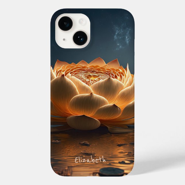 Coques Case-Mate iPhone Fleur de Lotus Chic (Verso)