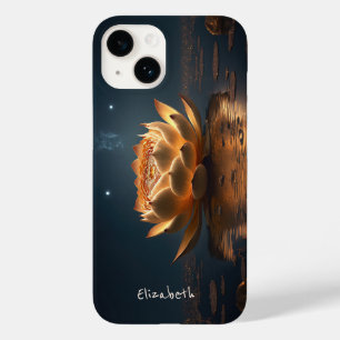 Coque Case-Mate iPhone Fleur de lotus chic foncée