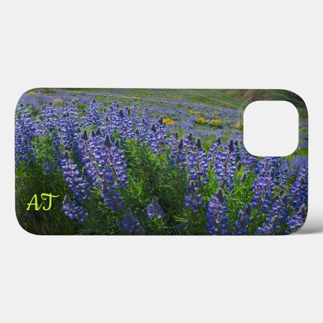 Coques Case-Mate iPhone Fleur de lupine (Verso (horizontal))