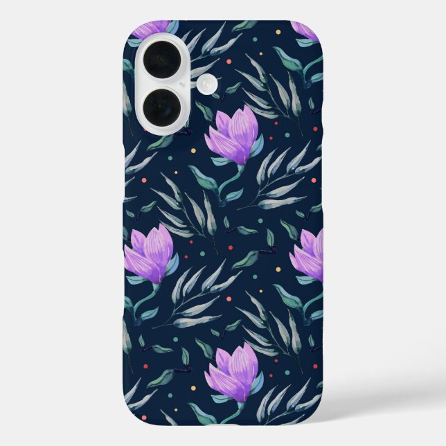 Coques Case-Mate iPhone Fleur de minuit (Verso)