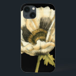 Coques Pour iPhone Fleur de pavot à crème sur Arrière - plan noir<br><div class="desc">Ce morceau de fleur de pavot à la crème de Jennifer Goldberger a l'air de fleurir devant vos yeux. L'arrière - plan noir sépare la fleur,  la laissant atteindre votre vision dans toute sa gloire. Une pièce amusante qui aurait l'air superbe sur n'importe quel mur !</div>