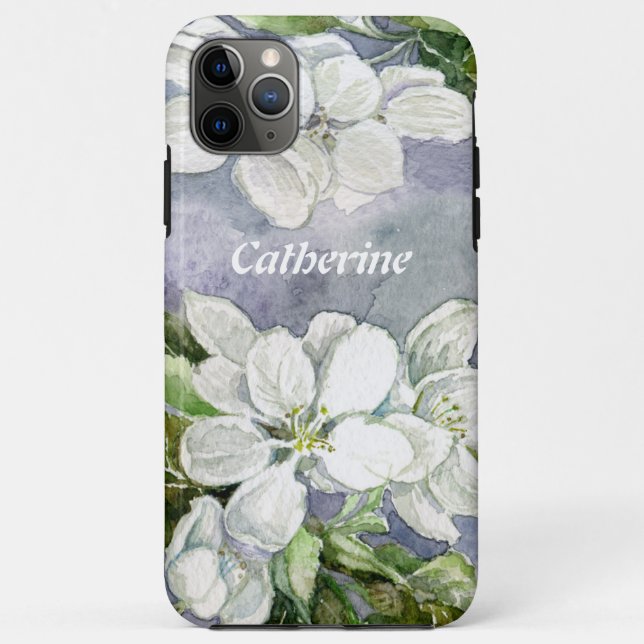 Coques Case-Mate iPhone Fleur de pomme (Dos)