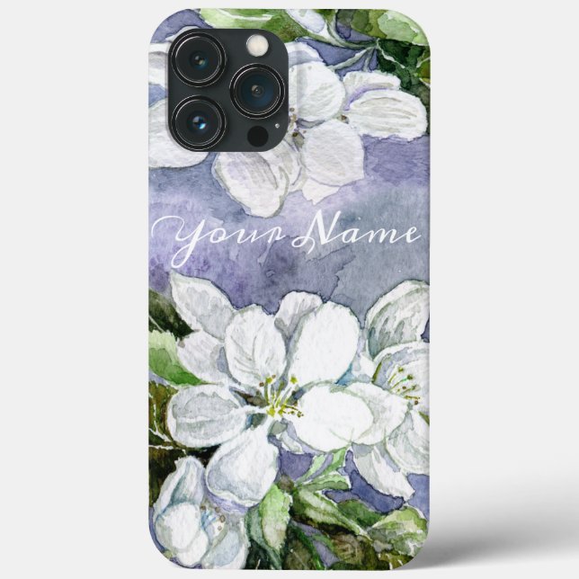 Coques Case-Mate iPhone Fleur de pomme (Verso)