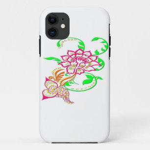 Coques Pour iPhone Fleur de tatouage