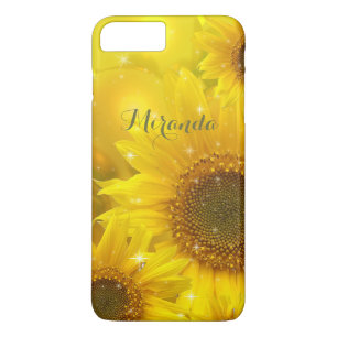 Coque Case-Mate iPhone Fleur de tournesol Jaune Floral Personnalisé