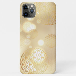 Case-Mate iPhone Case Fleur de vie éclat doré