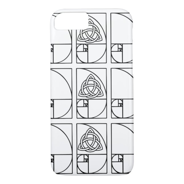 Coques Case-Mate iPhone Fleur de vie géométrie sacrée triskelion (Dos)
