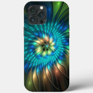 Case-Mate iPhone Case Fleur d'Imaginaire lumineux, Fractale Abstraite co