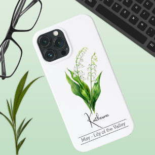 Case-Mate iPhone Case Fleur du mois de naissance mai Lys de la vallée
